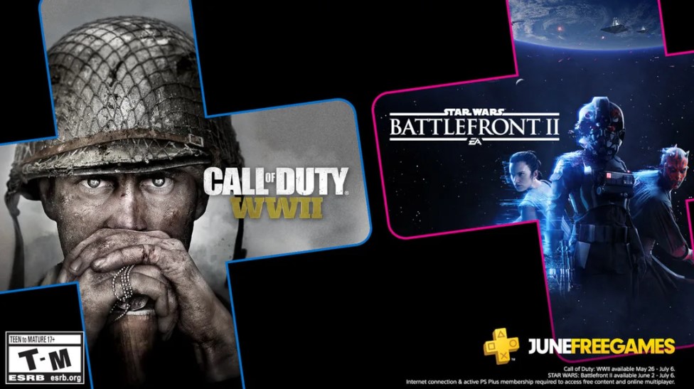 Your PS Plus Free Games for June are Call of Duty WWII and Star Wars