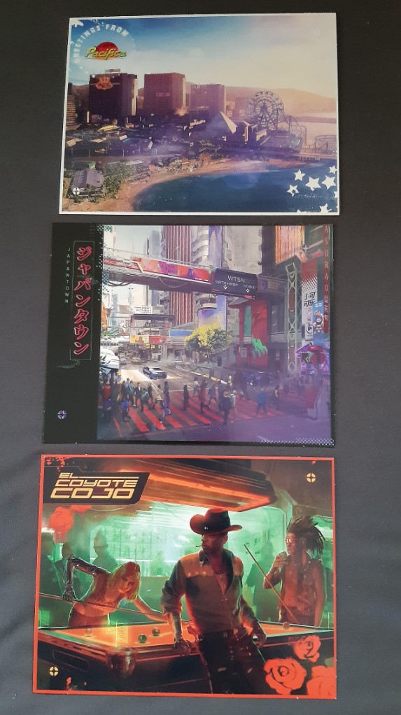 cyberpunk postcards