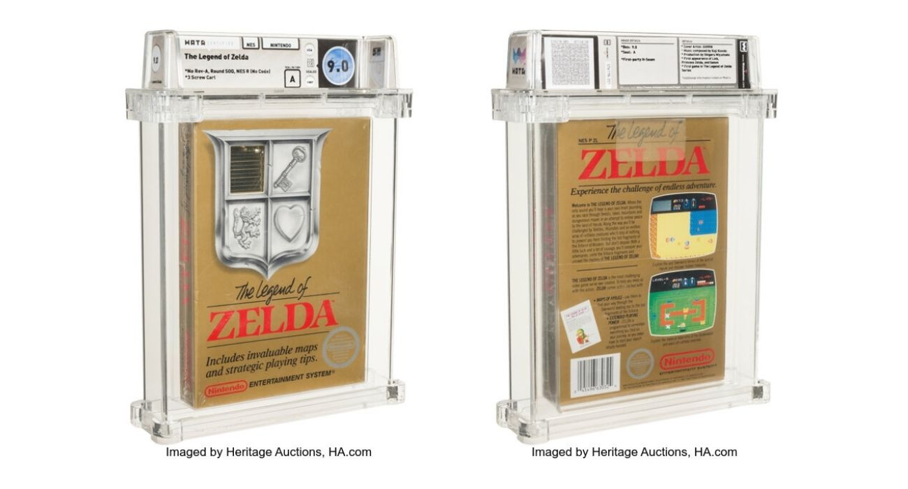 the legend of zelda heritage auctions