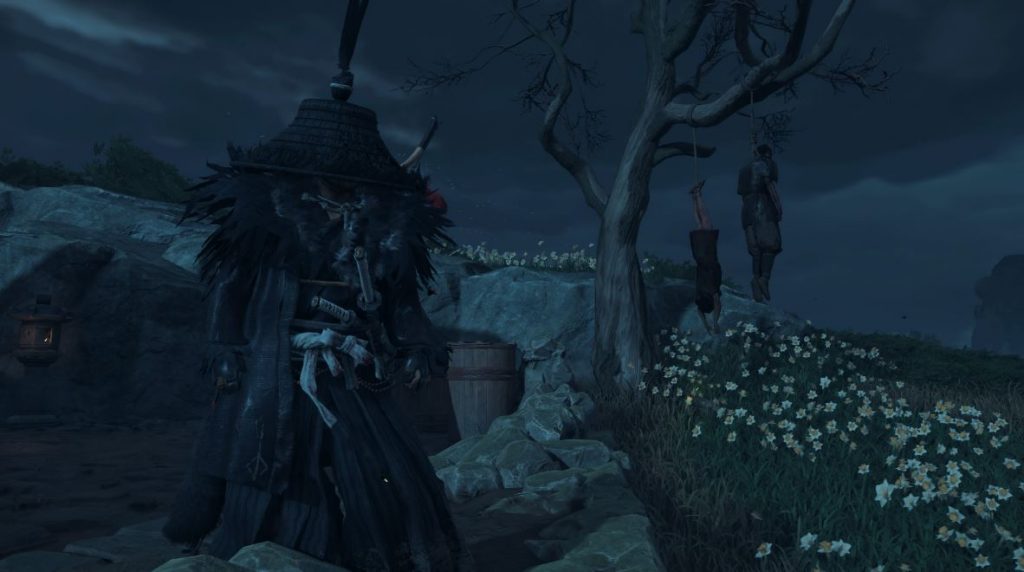 ghost of tsushima director's cut blood-stained shrine 7