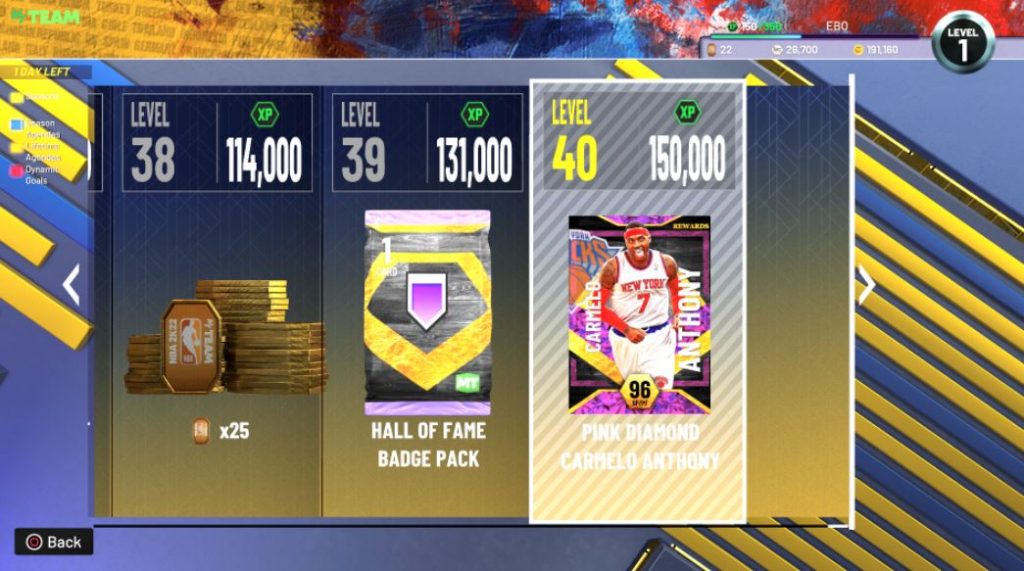 nba 2k22 myteam seasons