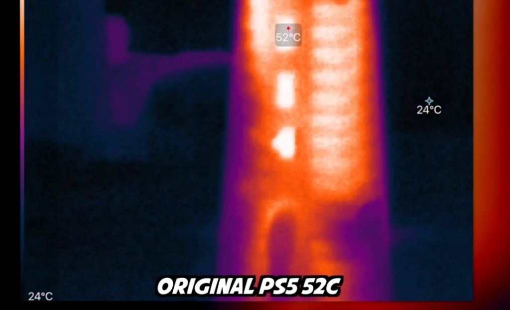 new ps5 model temperature test 1