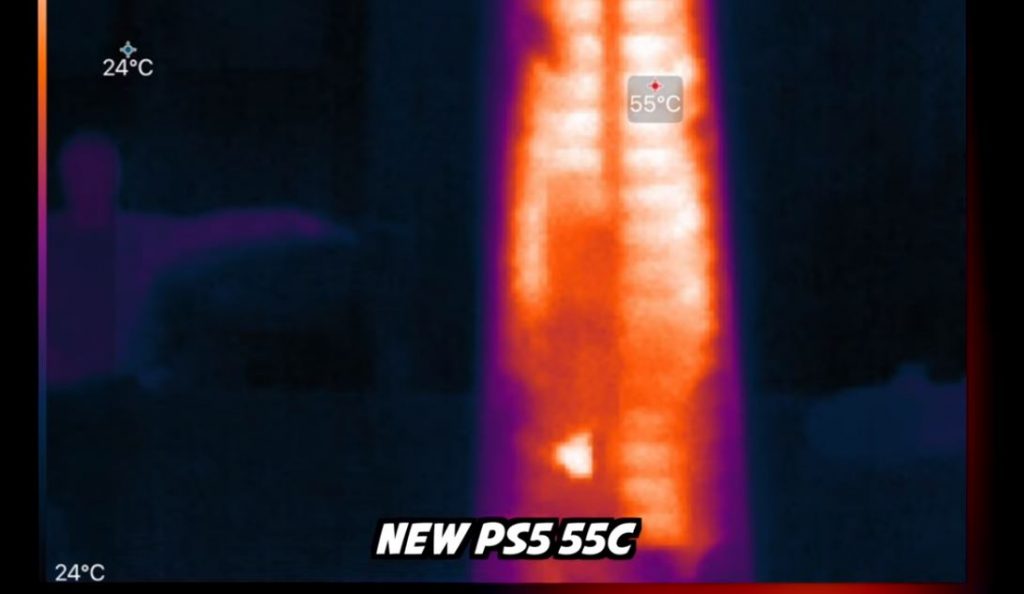 new ps5 model temperature test 2