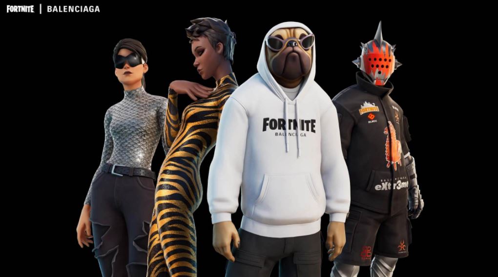 fortnite balenciaga collection