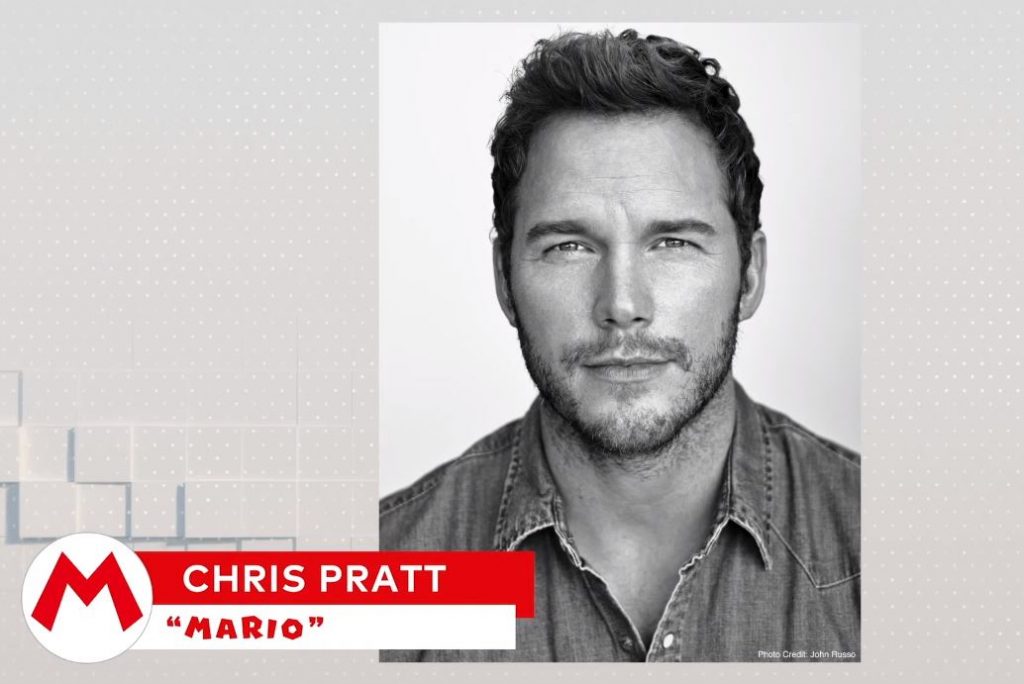 mario animated movie chris pratt