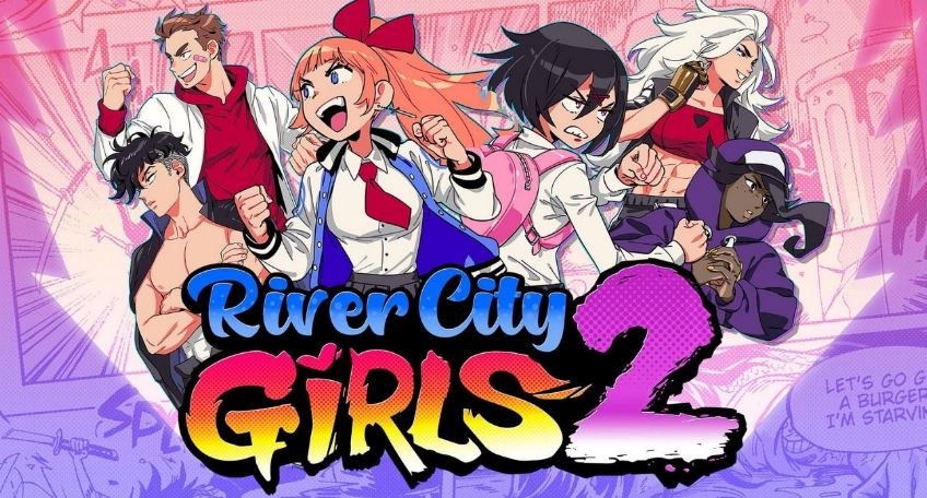 river city girls 2 key art