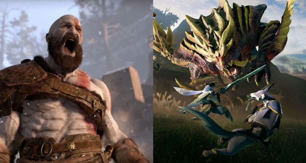 god of war monster hunter rise