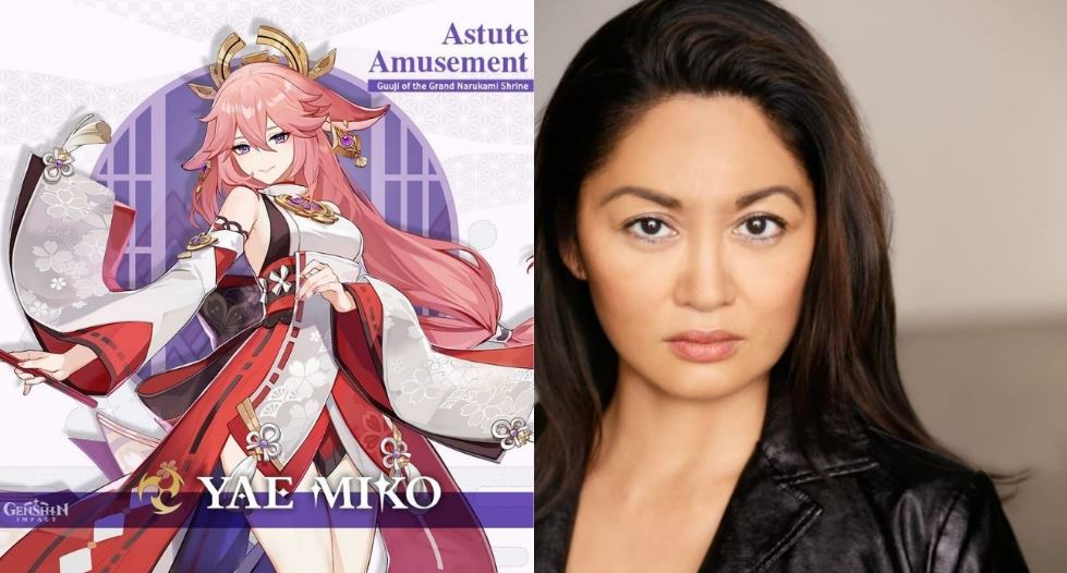 genshin impact voice actor ratana as yae miko