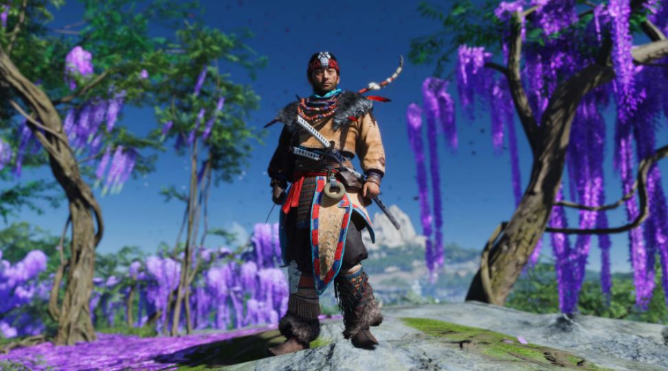 ghost of tsushima director's cut horizon forbidden west outfit