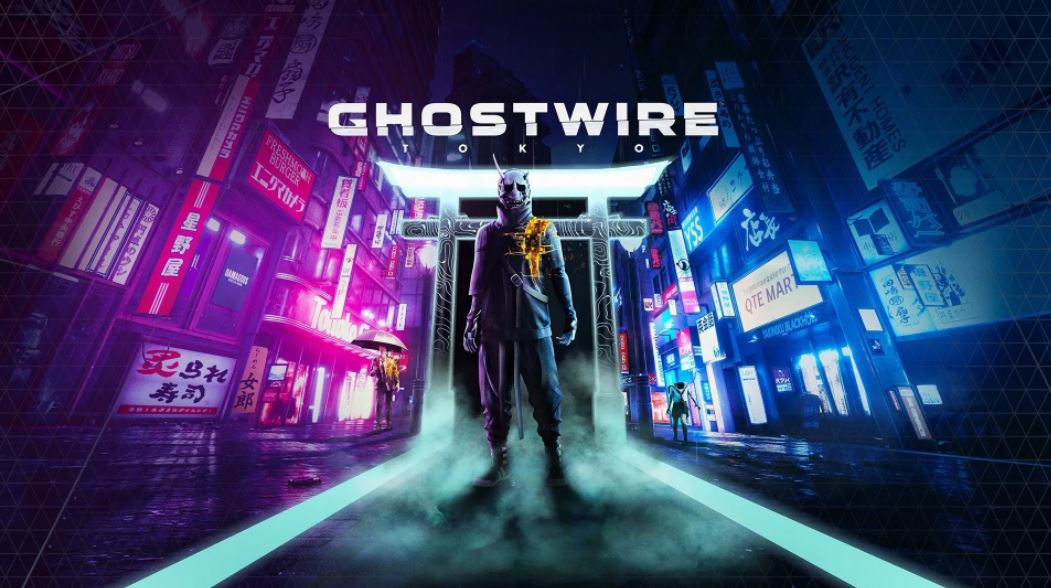 ghostwire tokyo key art
