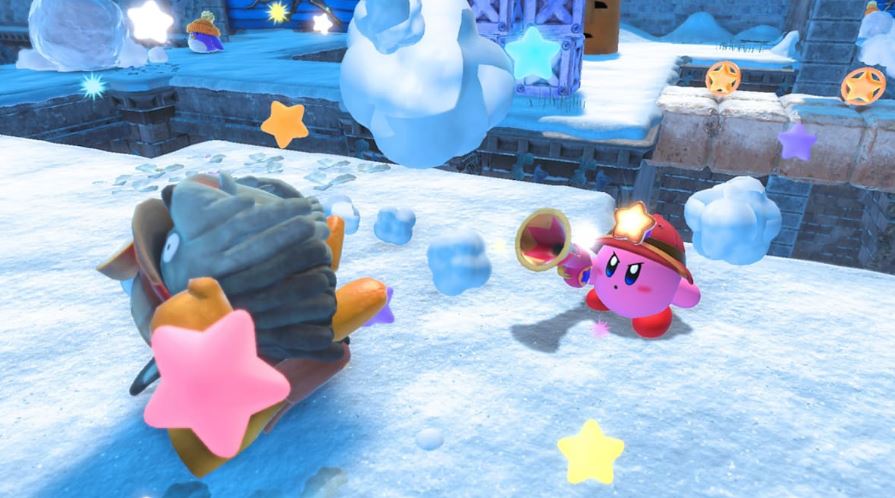kirby and the forgotten land screenshot
