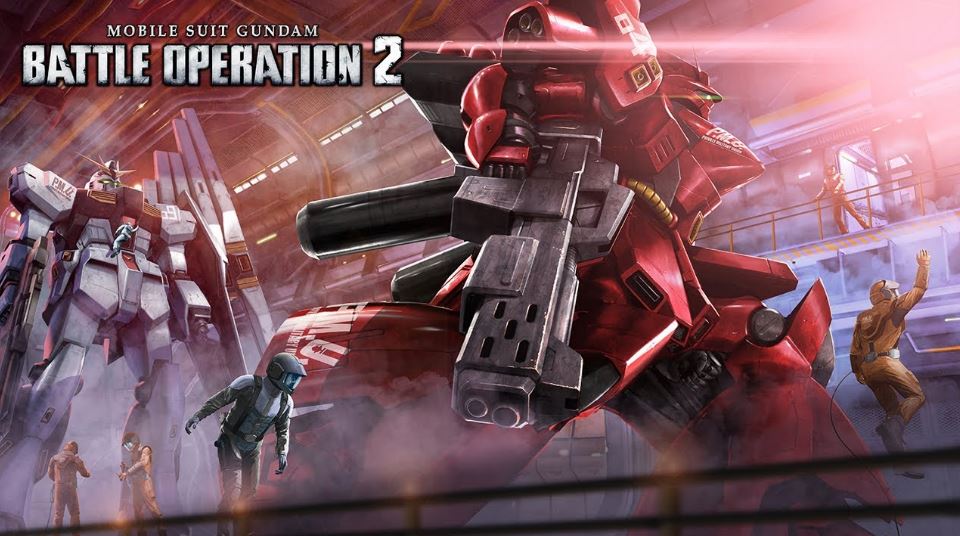 Mobile Suit Gundam Battle Operation 2 key art