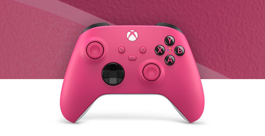 xbox series deep pink controller banner