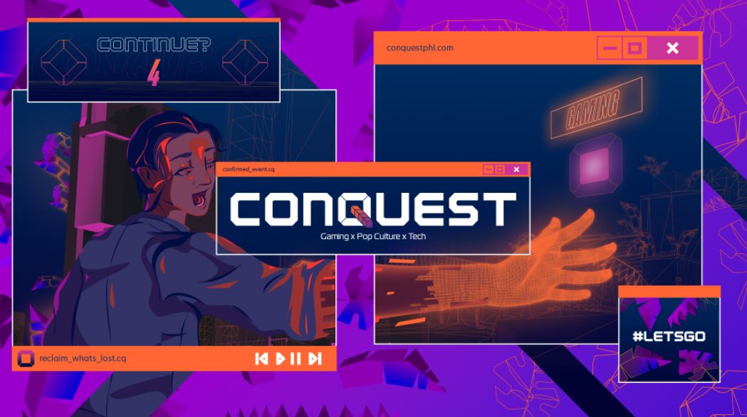 conquest festival 2022 key art - gaming