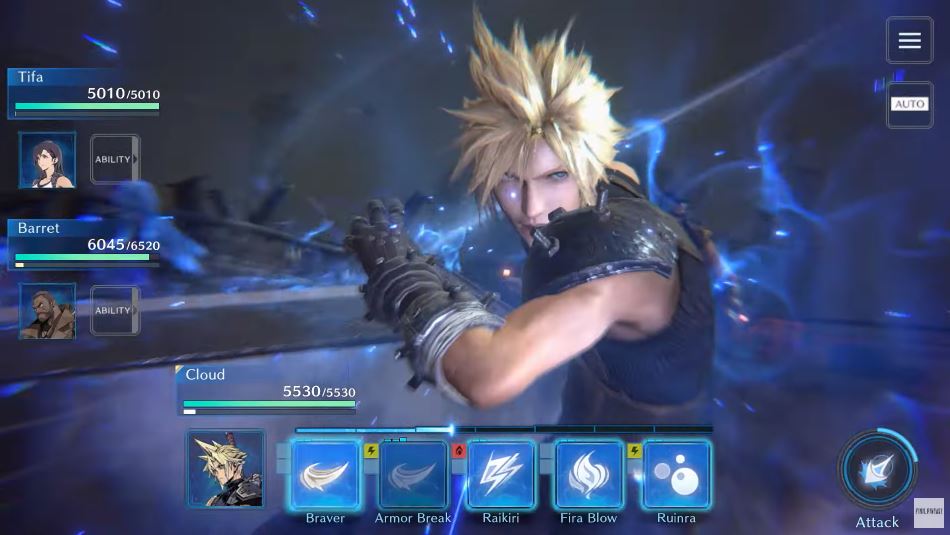 final fantasy vii ever crisis screenshot cloud