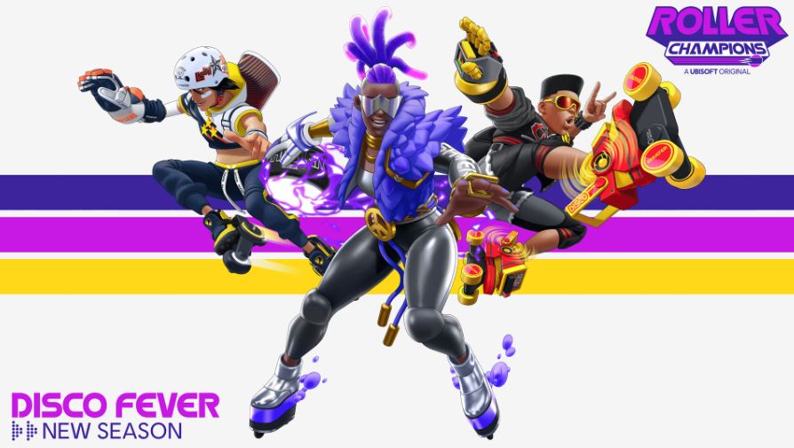 roller champions disco fever season key art