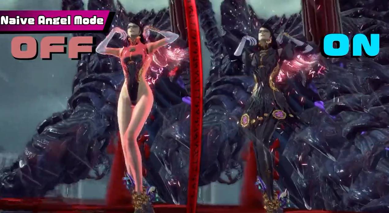 bayonetta 3 naive angel mode screenshot