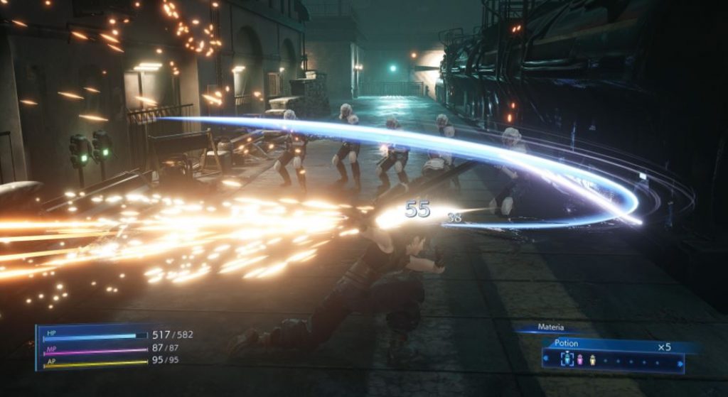 crisis core final fantasy vii reunion screenshot 1