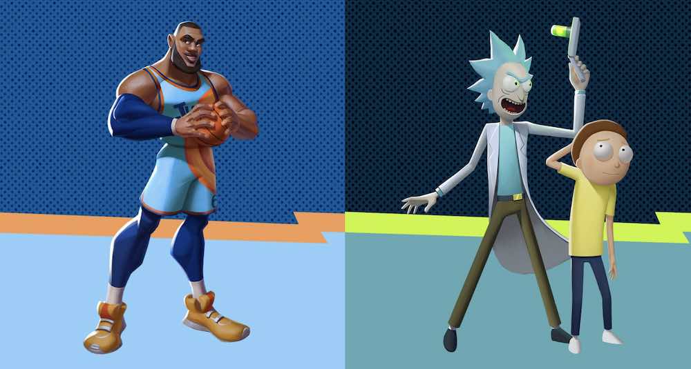 lebron james rick and morty multiversus