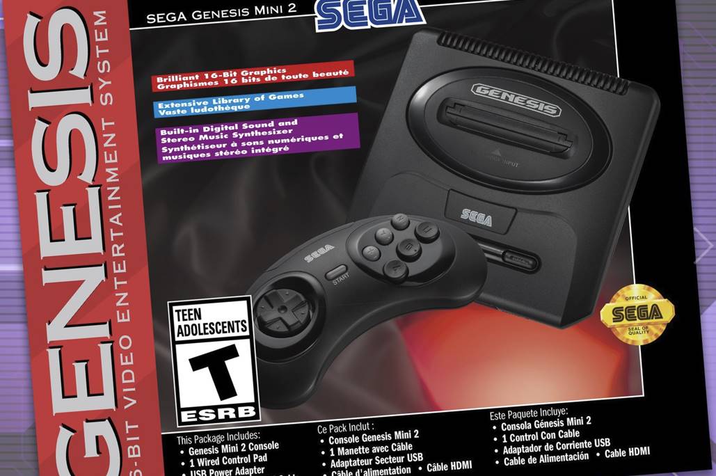 sega genesis mini 2