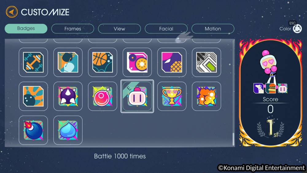 amazing bomberman customize screenshot