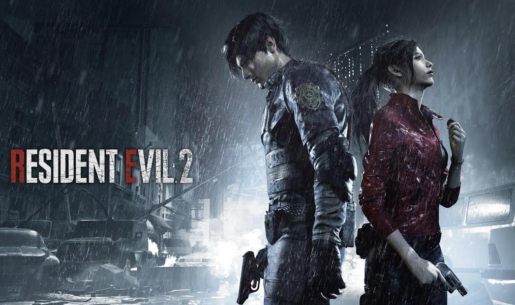 resident evil 2 key art
