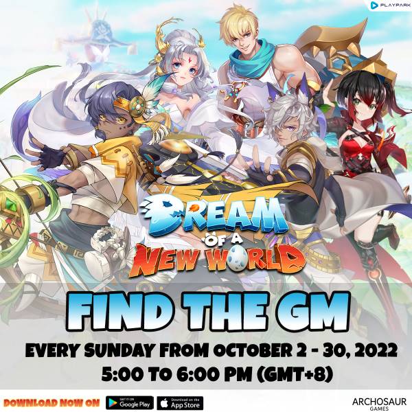 Dream of A New World find the gm event
