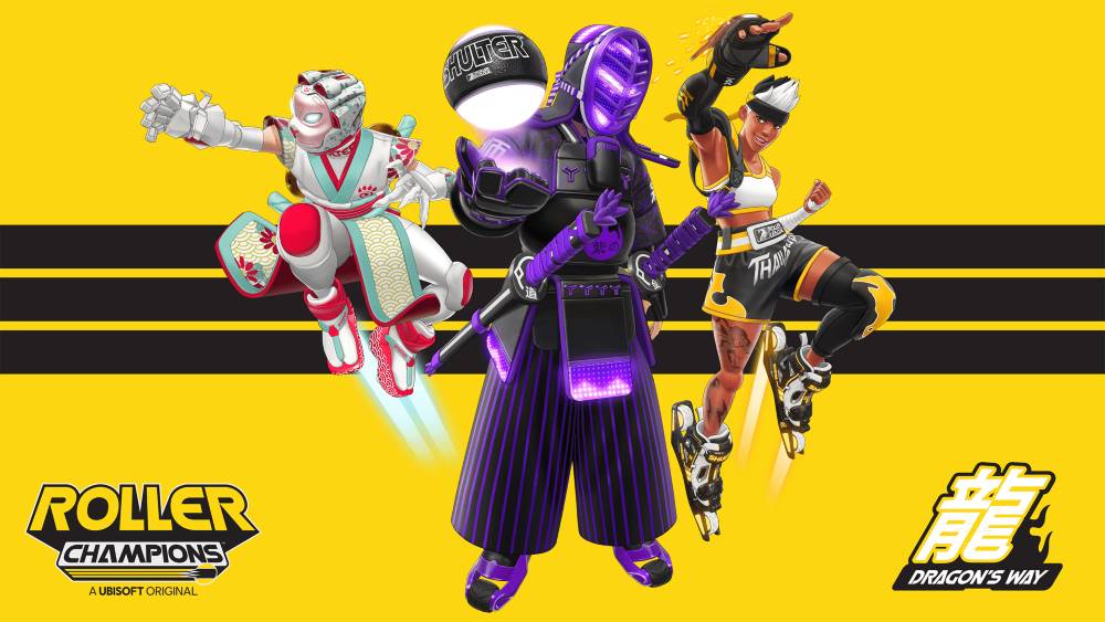 roller champions dragon's way key art