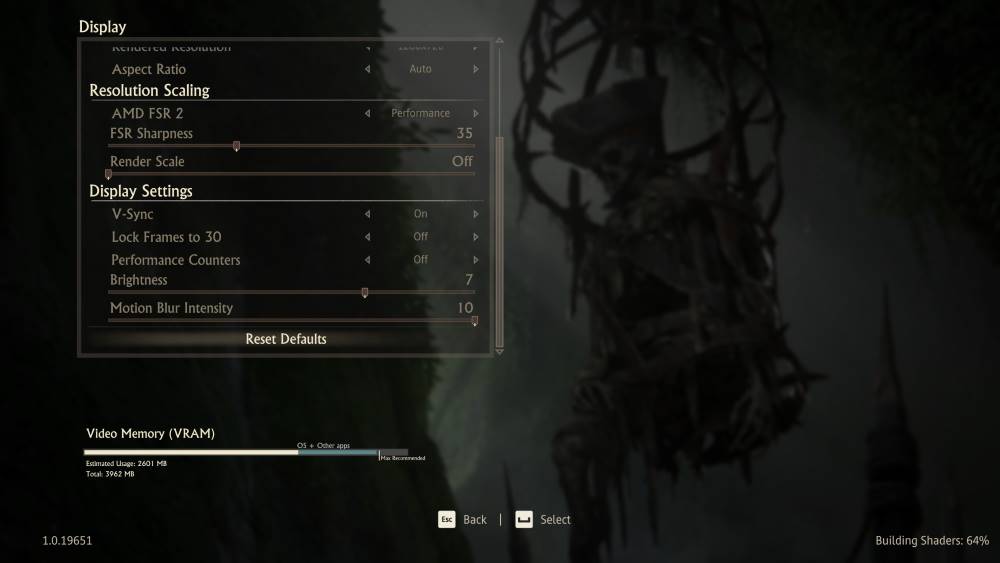 uncharted legacy of thieves collection display settings 2
