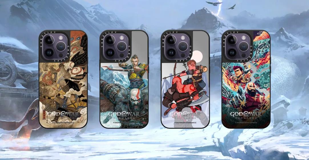 god of war ragnarok castify phone case banner