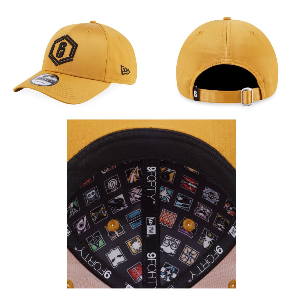 new era rainbow six siege golden set cap
