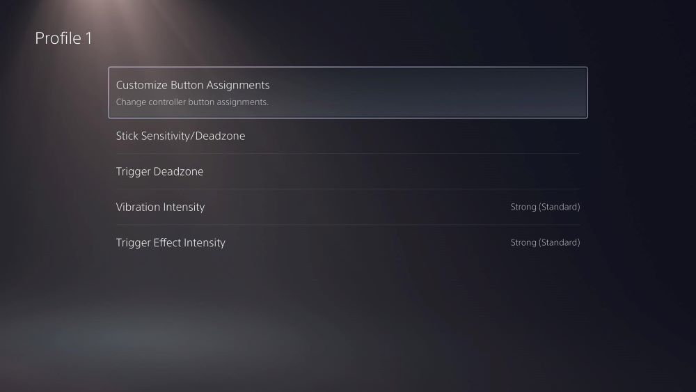 dualsense edge profiles 1
