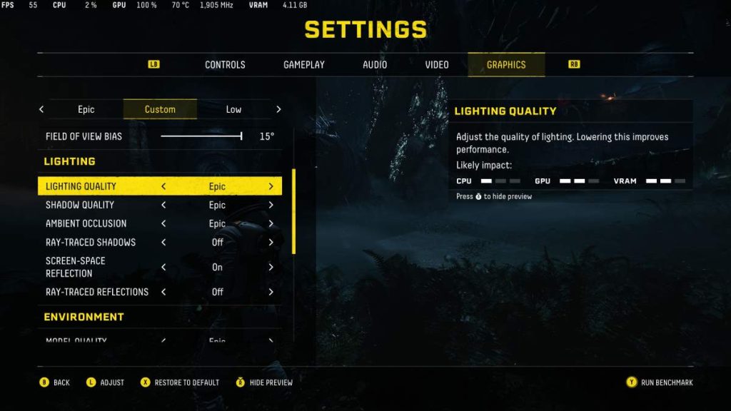 returnal pc graphics settings 3