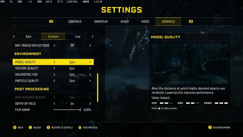 returnal pc graphics settings 4