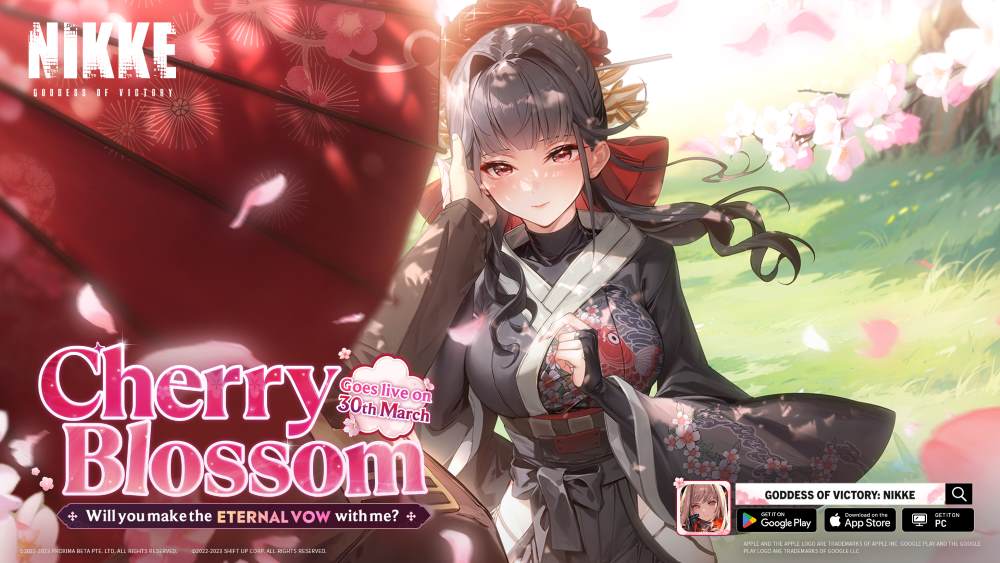 goddess of victory nikke sakura banner