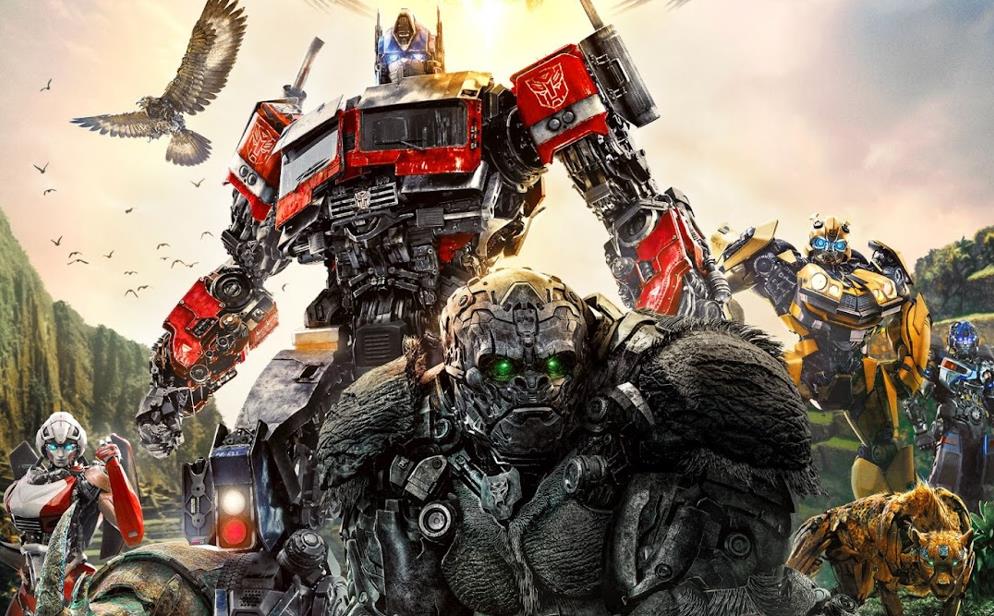 transformers rise of the beasts poster crop