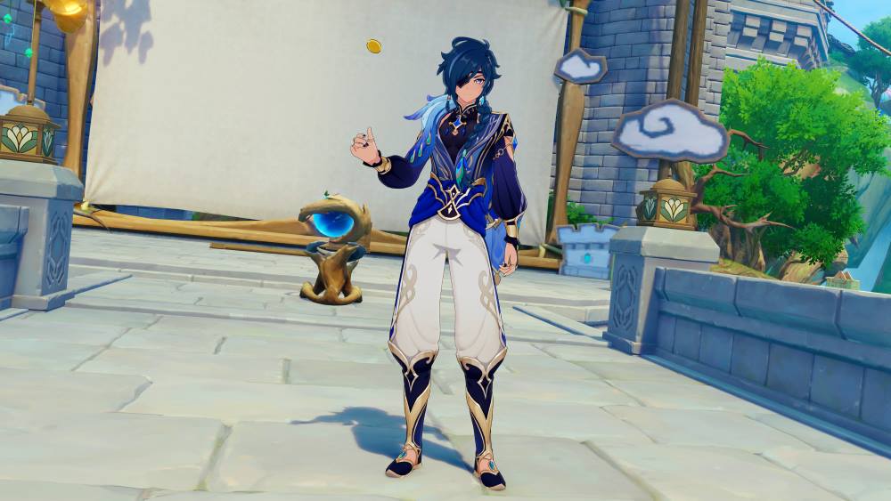 genshin impact version 3.8 update kaeya outfit