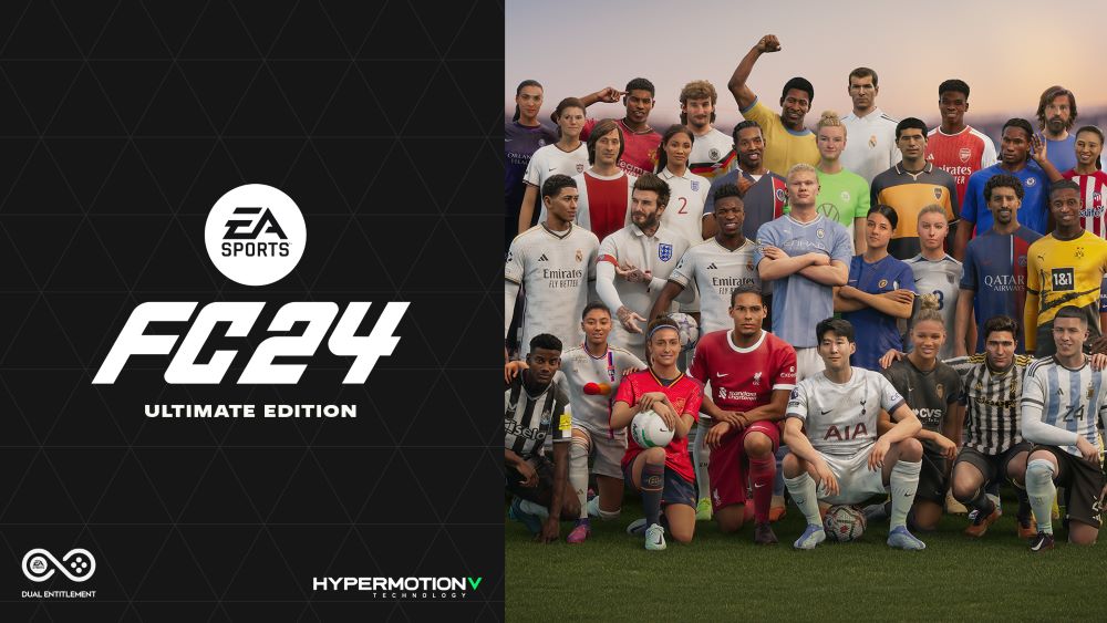 ea sports fc 24 ultimate edition cover with logo
