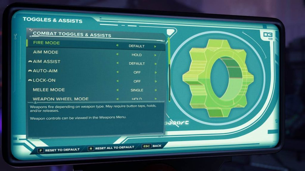 ratchet & clank rift apart accessibility settings 2