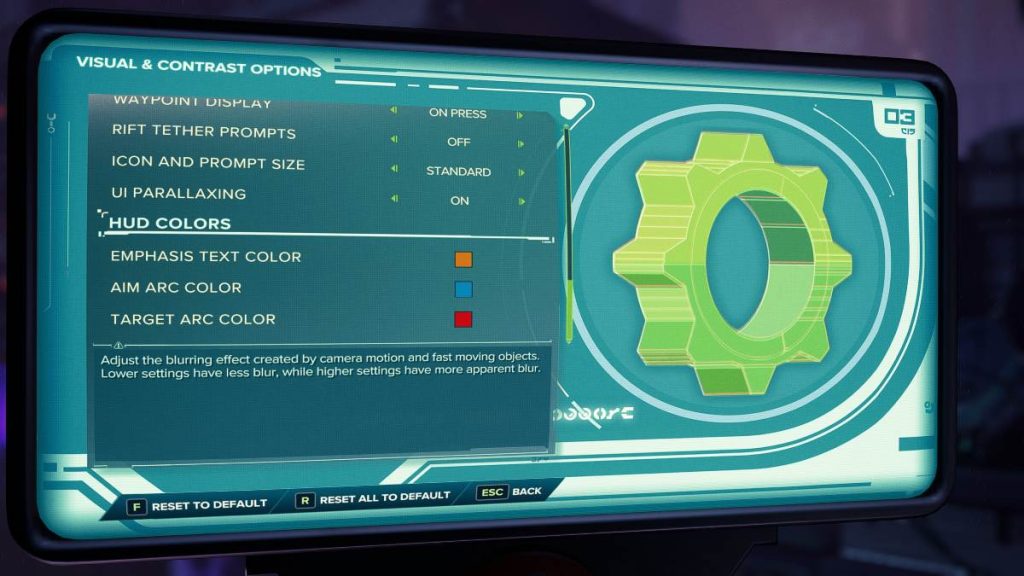 ratchet & clank rift apart accessibility settings 7