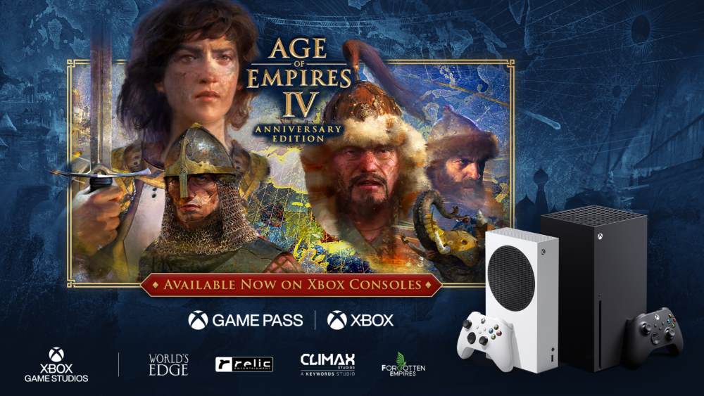 Age Of Empires Iv Anniversary Edition Now Available On Xbox Consoles One More Game 1576