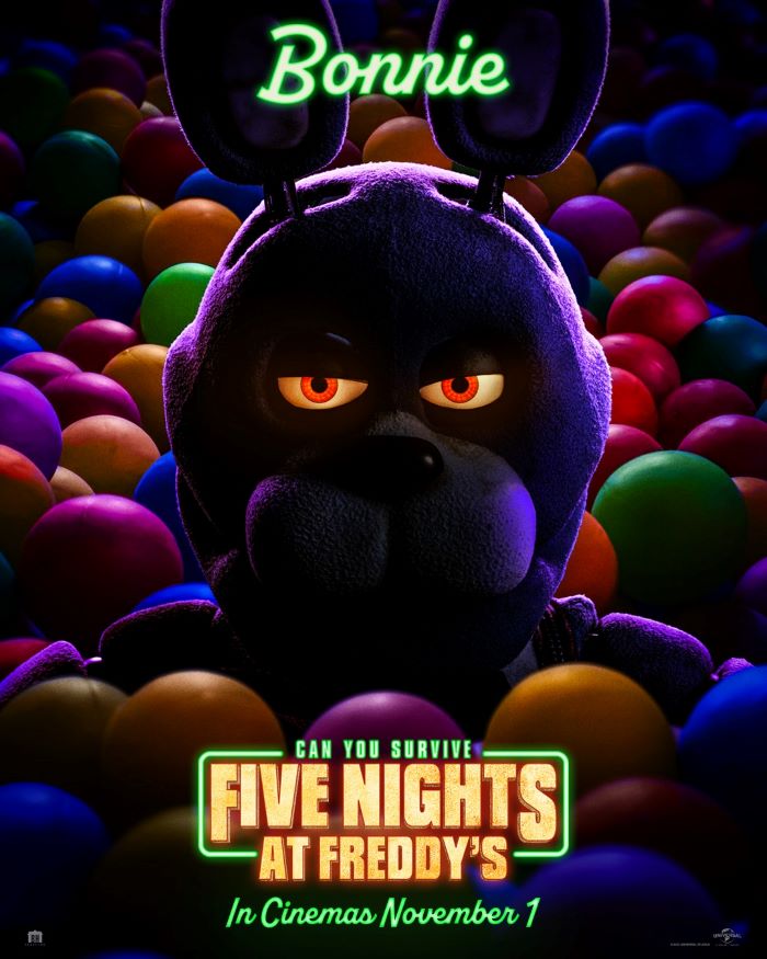 five nights at freddy's poster bonnie