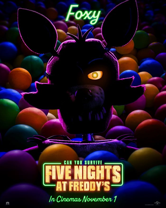 five nights at freddy's poster foxy
