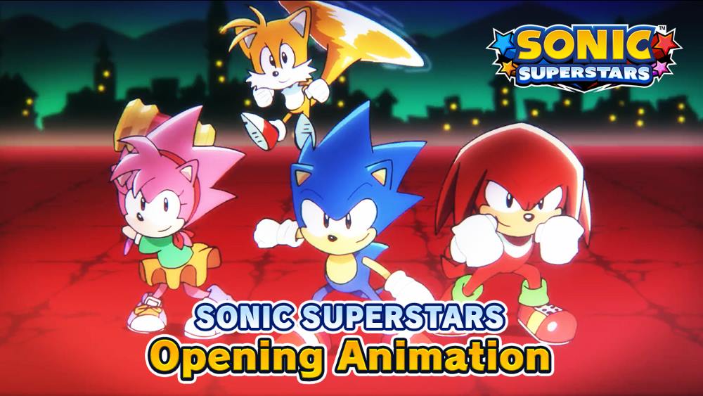 sonic superstars opening animation