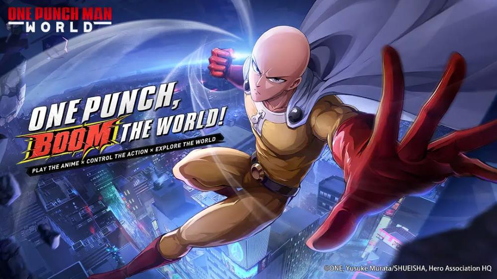 one punch man world cbt key art