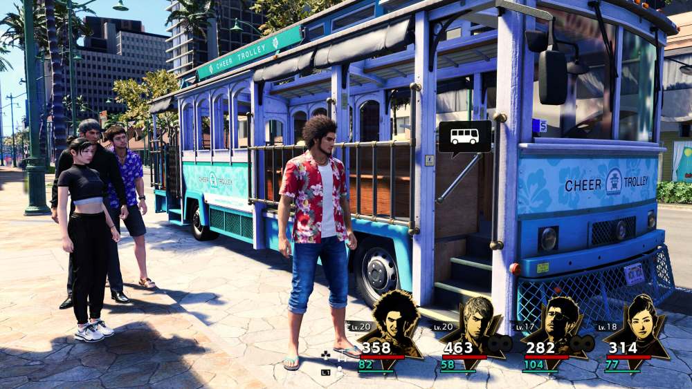 like a dragon infinite wealth trolleybus