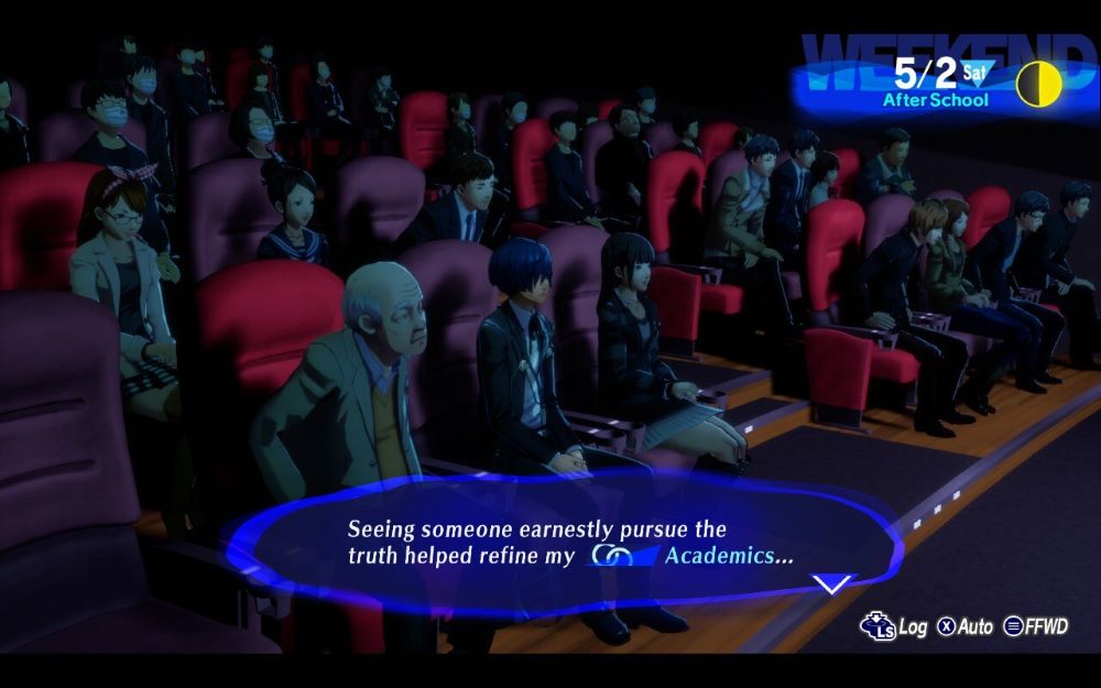 Persona 3 Reload Academics