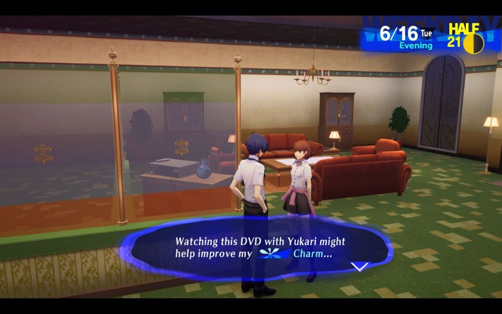 Persona 3 Reload Dorm Reward