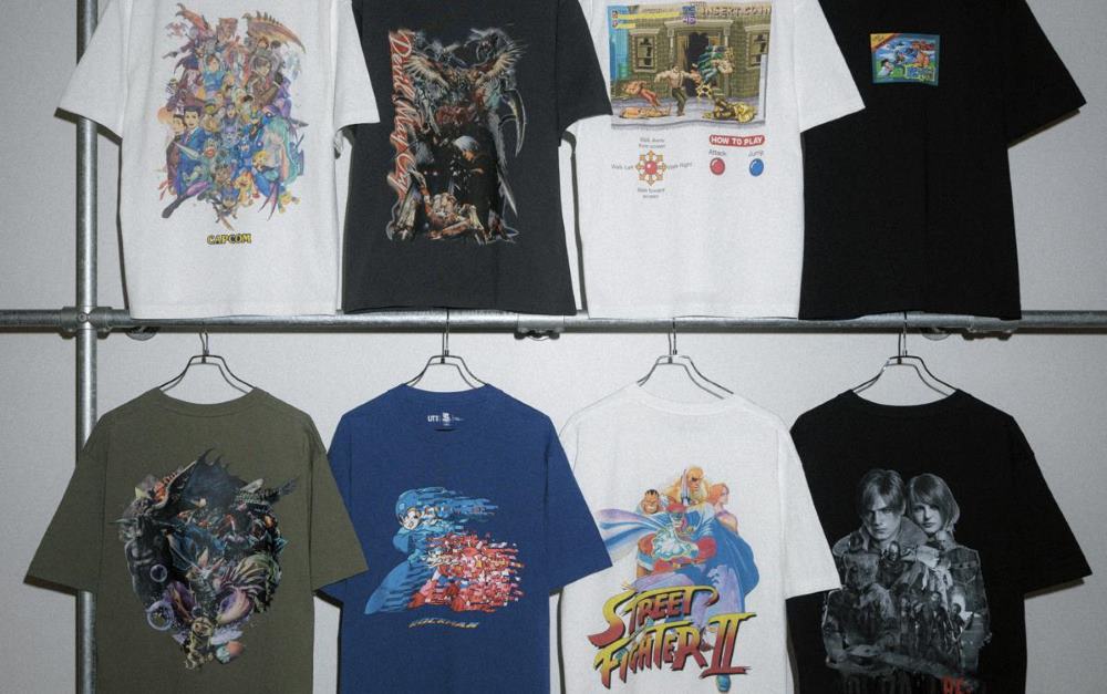 uniqlo ut collection capcom 40th anniversary all