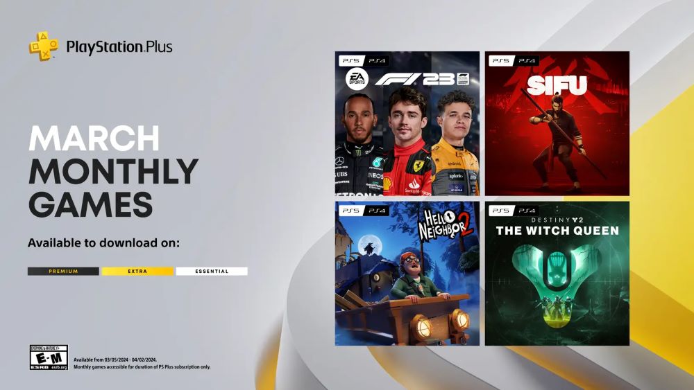 Here are Your PS Plus Essential Free Games for March 2024 One More Game